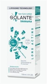 Solante Immuna SPF + Güneş Koruyucu Losyon